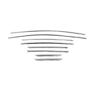 Horné okenné lišty (8 ks, nerez) Ford Focus III 2011–2017 fotografia 2