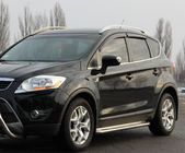 Ford Kuga 2008–2013 Bočné nášľapy Premium (2 ks, nerez) fotografia 1