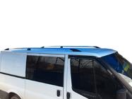 Ford Transit 2000–2014 Chrómové strešné lyžiny fotografia 1