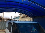 Ford Transit 2000–2014 Chrómové strešné lyžiny fotografia 2