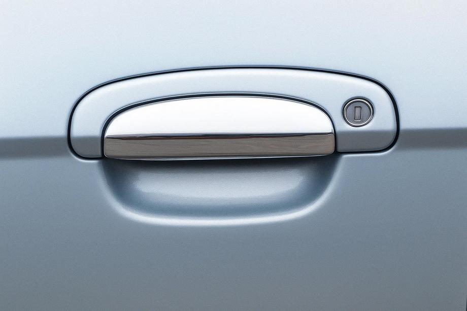 Hyundai Getz 2002– Chrómové kryty kľučiek dverí (4 ks) Carmos - turecká oceľ Image