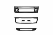 BMW 1 Series E81/E82/E87/E88 2004–2011 Kryty palubnej dosky Hliník fotografia 1