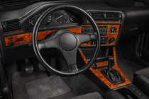 BMW 3 Series E30 1982–1994 Kryty palubnej dosky Hliník fotografia 1