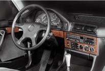 BMW 5 séria E34 1988–1995 Kryty palubnej dosky Hliník fotografia 6