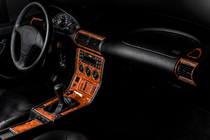 BMW Z3 1996–1999 Kryty palubnej dosky BMW Z3 Tmavé drevo fotografia 2