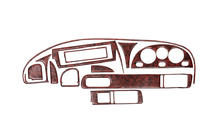 Chevrolet Tacuma/Rezzo 2000–2008 Interiérové kryty Hliník fotografia 1