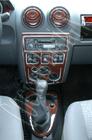 Dacia Logan I 2005–2008 Interiérové kryty na palubnú dosku (Meric, Turecko) Hliník fotografia 5