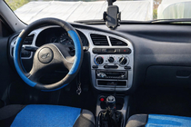 Daewoo Lanos 1998–2017 Kryty palubnej dosky Hliník fotografia 1