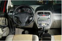 Fiat Punto Grande/EVO 2006–2018 Dekoratívna lišta na palubnú dosku Titán fotografia 4