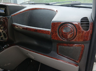 Fiat Doblo I 2005–2010 Kryty palubnej dosky Hliník fotografia 13