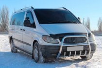 Mercedes Vito W639 2004–2014 Predný ochranný rám (bullbar) XL-WT025 (nerez) fotografia 1