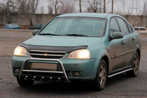 Chevrolet Lacetti 2003–2024 Predný ochranný rám WT003 (60 mm, nerez) fotografia 1