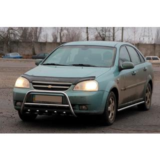 Predný ochranný rám WT003 (60 mm, nerez) Chevrolet Lacetti 2003–2024 fotografia 1