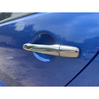 Chrómové kryty kľučiek dverí (4 ks) Mitsubishi Lancer X 2008– fotografia 3