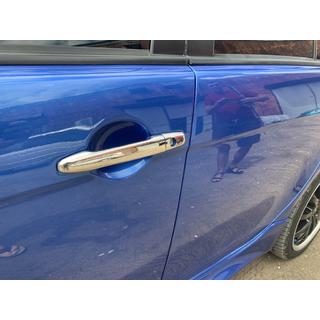 Chrómové kryty kľučiek dverí (4 ks) Mitsubishi Lancer X 2008– fotografia 4