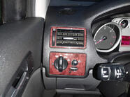 Ford C-Max 2004–2010 Kryty palubnej dosky Hliník fotografia 6
