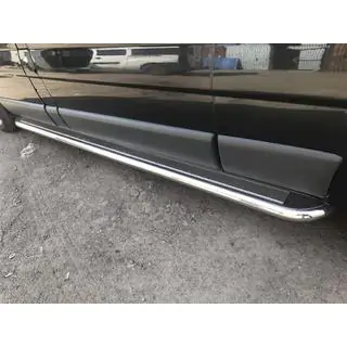 Bočné prahy Premium (2 ks, nerez.) fotografia 1