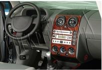 Ford Fusion 2002–2012 Kryty palubnej dosky (2002-2005) Drevo fotografia 3