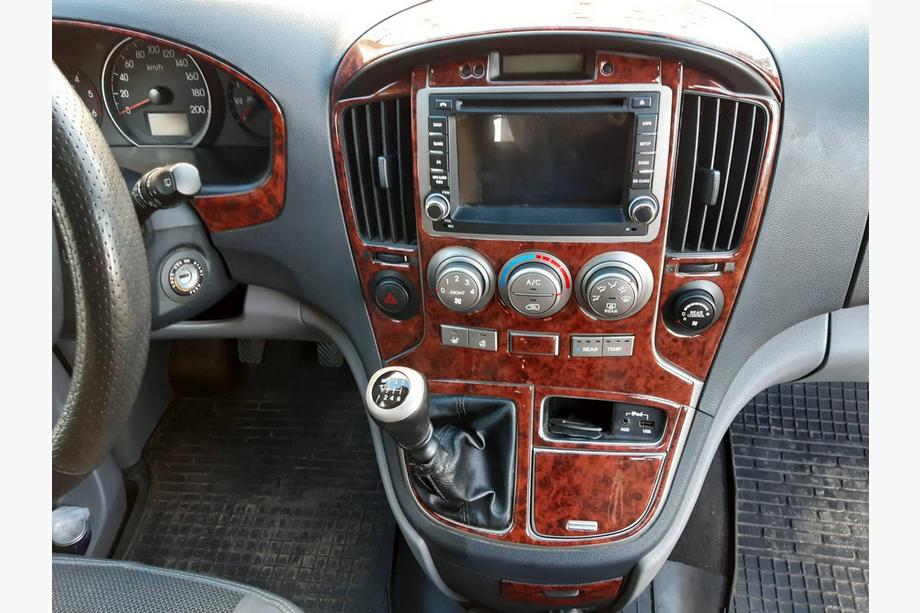 Hyundai H300, H1, Starex 2008–2020 Kryty palubnej dosky (veľká sada) Titán Fotografia 8