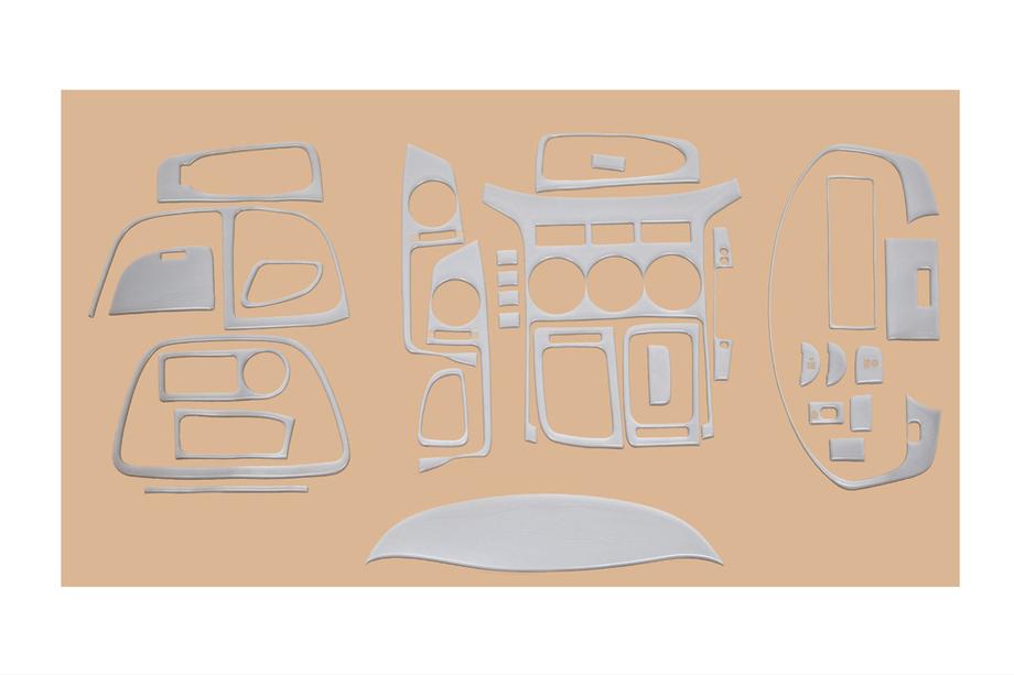 Hyundai H300, H1, Starex 2008–2020 Kryty palubnej dosky (veľká sada) Titán Fotografia 5