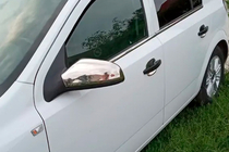 Opel Astra H 2004–2013 Chrómové kryty zrkadiel (2004-2010, 2 ks) fotografia 7