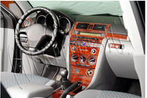 Mazda 3 2003–2009 Kryty palubnej dosky Hliník fotografia 4
