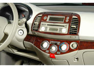 Nissan Micra K12 2003–2010 Kryty palubnej dosky Titán fotografia 2