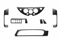 Nissan Note 2004–2012 Kryty palubnej dosky Hliník fotografia 1