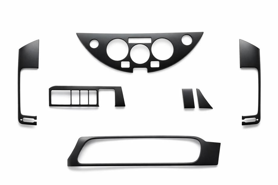 Nissan Note 2004–2012 Kryty palubnej dosky Hliník Image