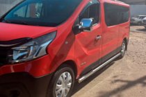 Opel Vivaro 2001–2015 Bočné trubky (2 ks, nerez) fotografia 6