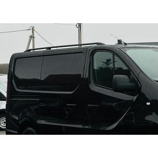 Čierne strešné lyžiny Opel Vivaro 2015–2019 fotografia 1