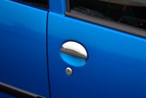 Peugeot 107 2005–2014 Kryty kľučiek dverí (nerez) fotografia 5