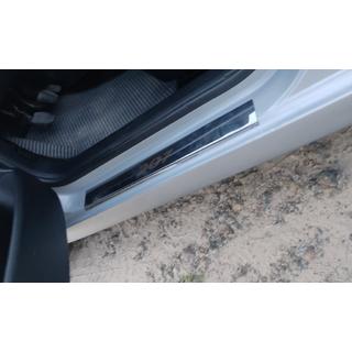 Chrómové kryty prahov Carmos (4 ks, nerez) Peugeot 207 2006–2014 fotografia 4