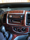 Opel Vivaro 2001–2015 Kryt palubnej dosky (veľká sada) Drevo fotografia 8