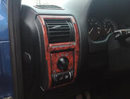 Opel Astra G Classic 1998–2012 Kryty palubnej dosky Karbon fotografia 2