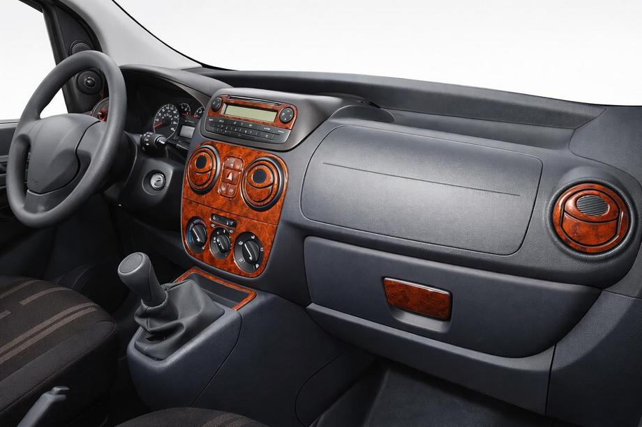 Peugeot Bipper 2008–2017 Kryty palubnej dosky Hliník Image