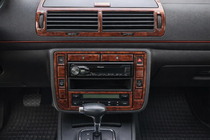 Seat Alhambra 1996–2010 Dekoratívna krycia lišta na palubnú dosku Karbon fotografia 1