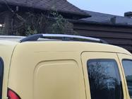 Renault Kangoo 1998–2008 Chrómové strešné lyžiny Štandardná základňa, plastové pätky fotografia 6