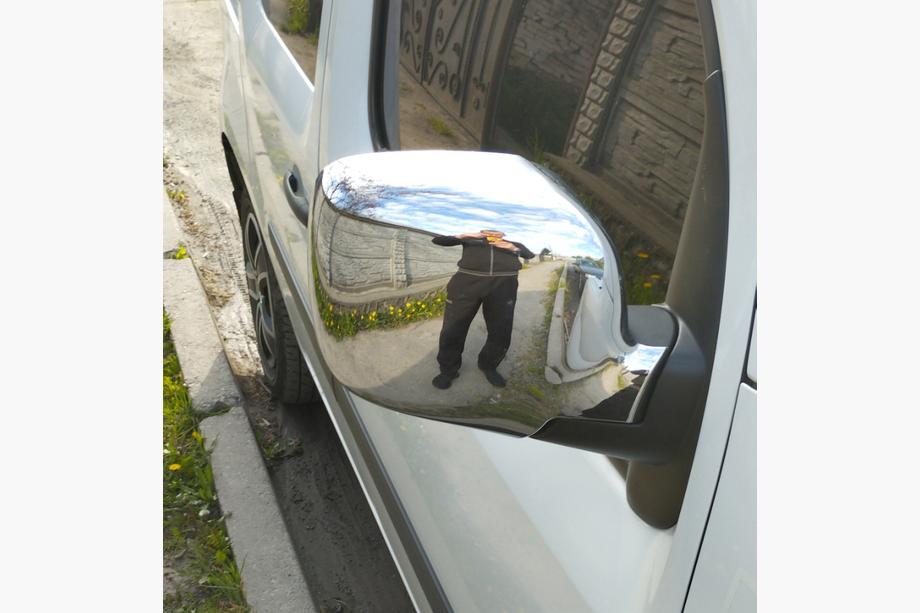 Renault Kangoo 2008–2020 Chrómové kryty zrkadiel 2008-2013 (2 ks) Image
