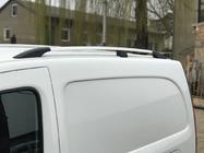 Renault Kangoo 2008–2020 Chrómované strešné lyžiny Štandardná základňa, plastové pätky fotografia 13