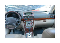 Toyota Avensis 2003–2009 Dekoratívne kryty palubnej dosky Small Drevo fotografia 3