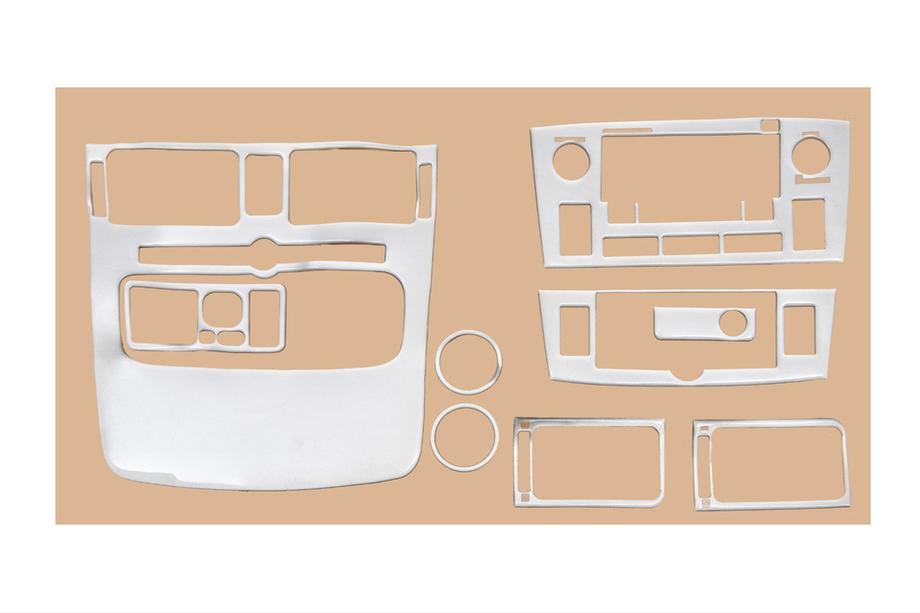 Toyota Avensis 2003–2009 Dekoratívne kryty palubnej dosky Small Drevo Image