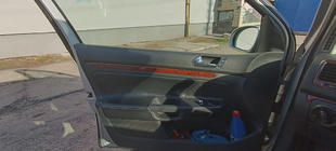 Volkswagen Golf 5 2003–2009 Kryty palubnej dosky Hliník fotografia 4