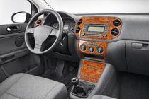 Volkswagen Golf Plus 2004–2014 Kryty palubnej dosky Hliník fotografia 1