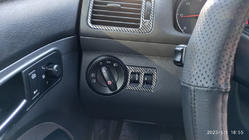 Volkswagen Touran 2003–2010 Kryty palubnej dosky Drevo fotografia 14