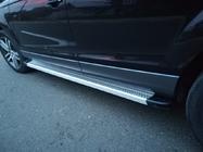 Audi Q7 2005–2015 Bočné nášľapy Maya V2 (2 ks, hliník) fotografia 1