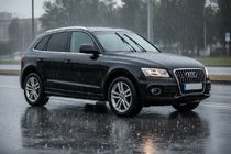 Audi Q5 2008–2017 Bočné nášľapy Maya V2 (2 ks, hliník) fotografia 1