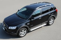 Chevrolet Captiva 2006–2019 Bočné nášľapy Maya V2 (2 ks, hliník) fotografia 1