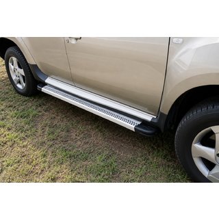 Bočné nášľapy Maya V2 (2 ks, hliník) Dacia Duster 2008–2018 fotografia 1