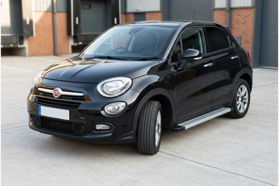 Fiat 500X 2014–2024 Bočné nášľapy Maya V2 (2 ks, hliník) Image